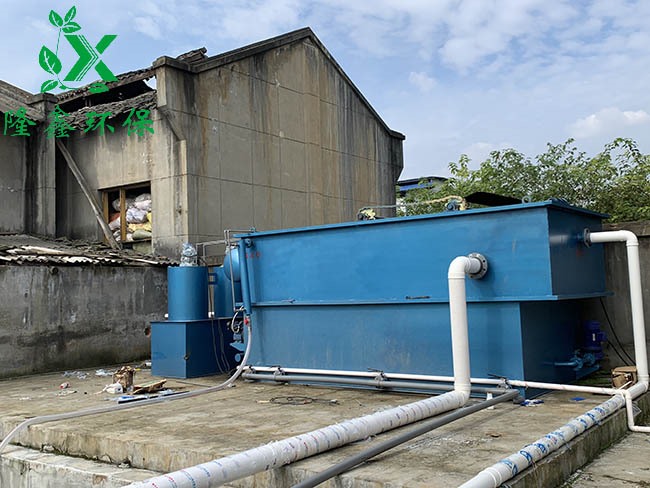 四川省塑料清洗污水处理设备现场展示