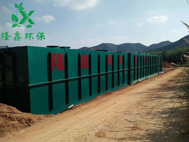 江西省养猪场污水处理设备现场展示