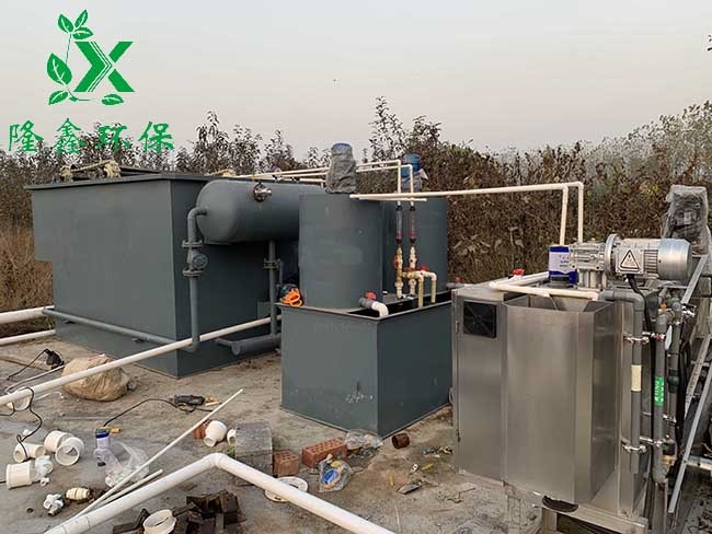 养牛场污水处理效果实拍